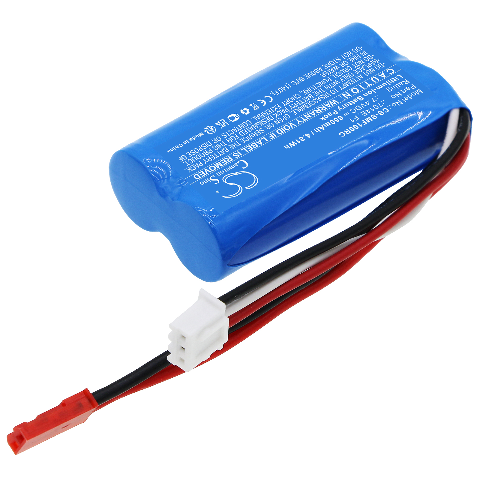 Shuang Ma 7014E SYMA F1 Heli/Airplane Replacement Battery 650mAh