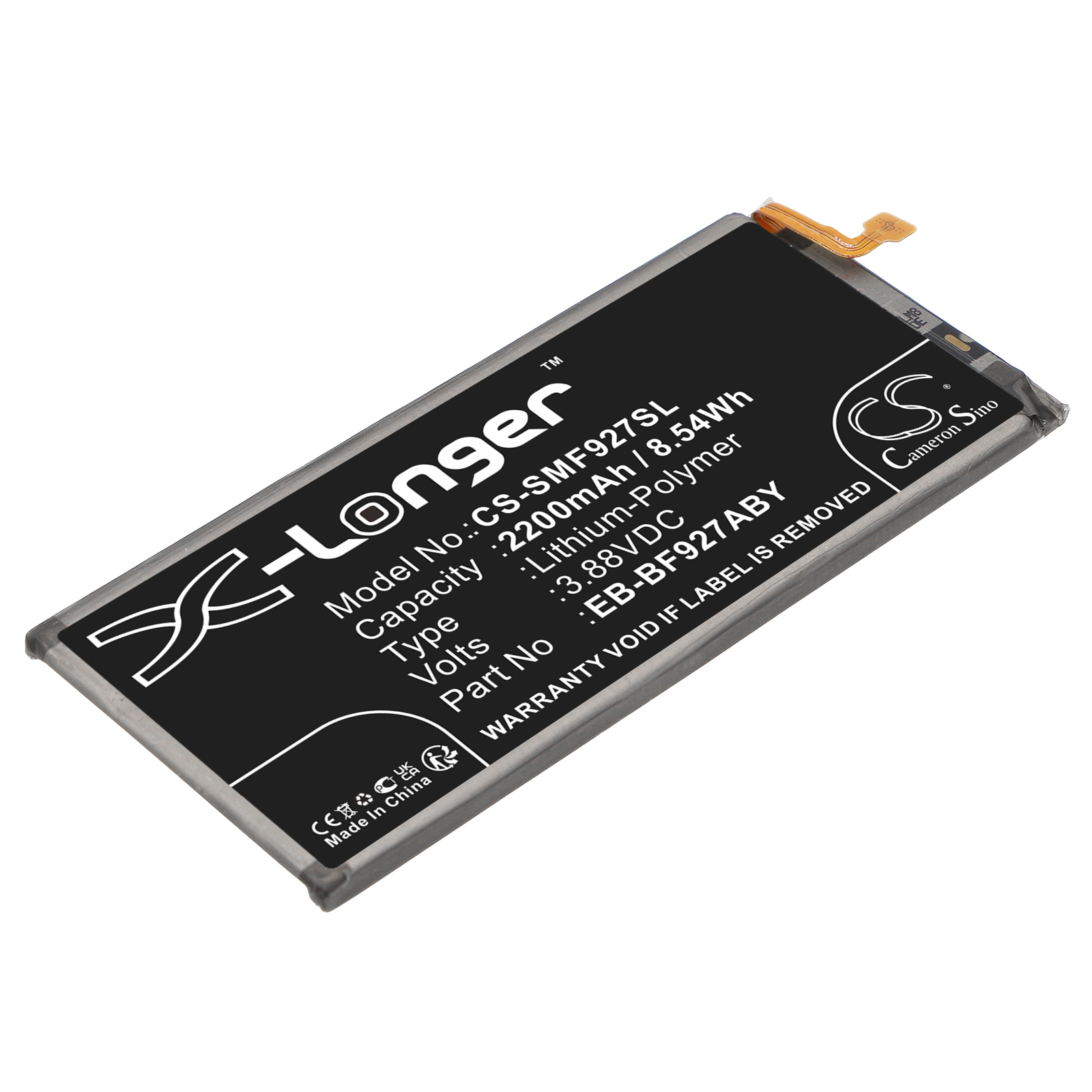 FOTOS DE LAS PARTES Samsung Replacement Battery 2200mAh
