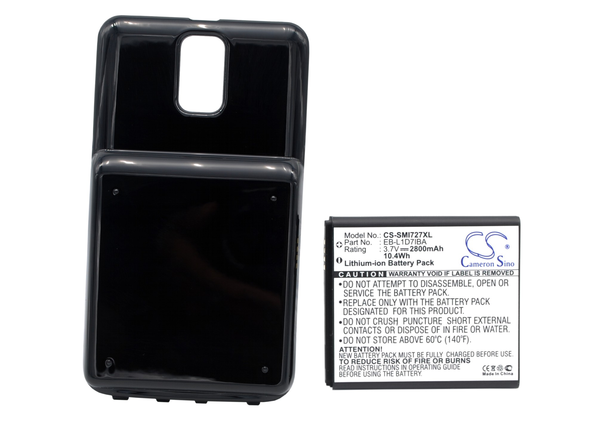 AT&T Galaxy S 2 Skyrocket 4G Replacement Battery 2800mAh