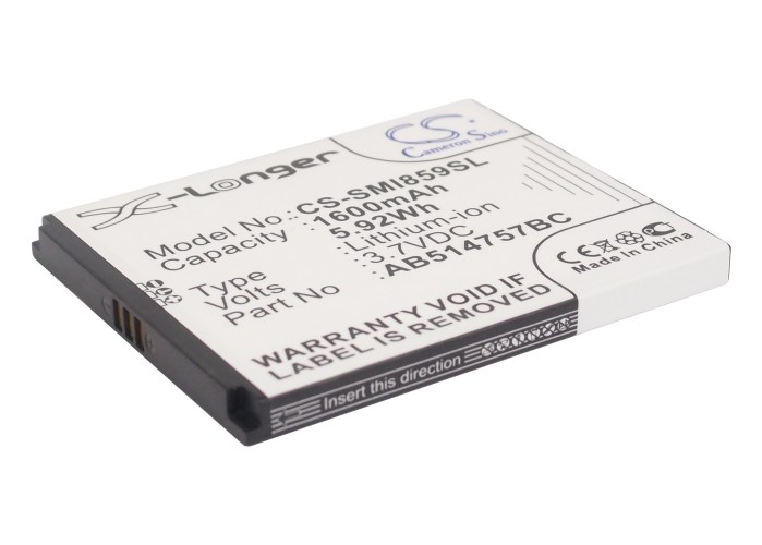 Samsung SCH-i859 SGH-I728A Replacement Battery 1600mAh