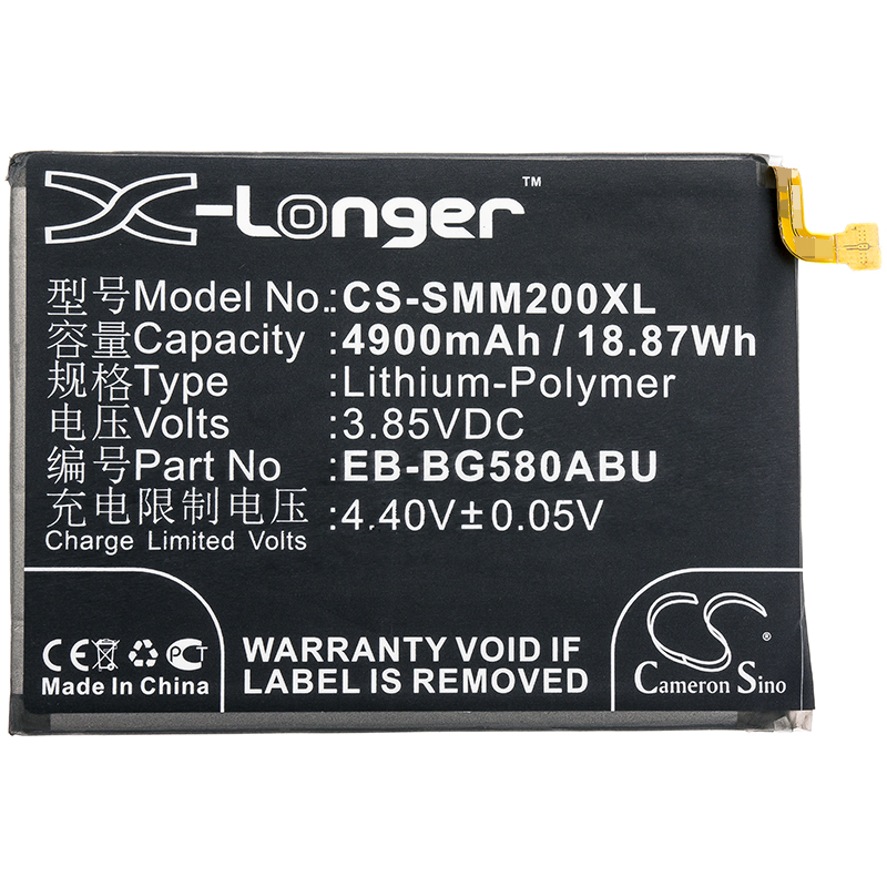 Samsung Galaxy A40s Galaxy M20 Replacement Battery 4900mAh