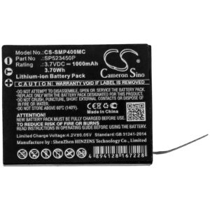 Supremo 4k plus SP523450P Digital Camera Replacement Battery 1000mAh