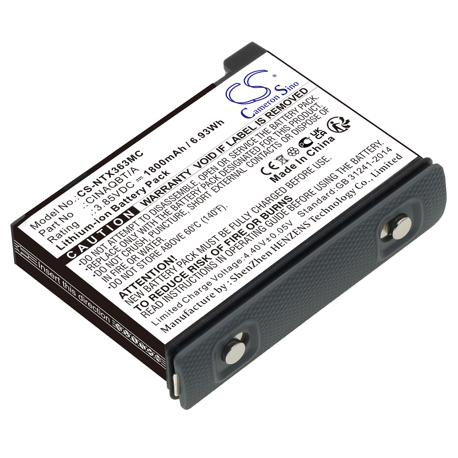 INSTA 360 X3 BATTERY Insta360 One X3 CINAQBT/A Replacement Battery