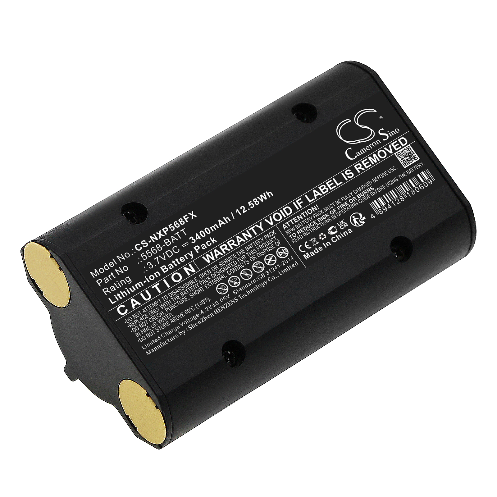 Nightstick XPP-5566 XPR-5568 Replacement Battery 3400mAh