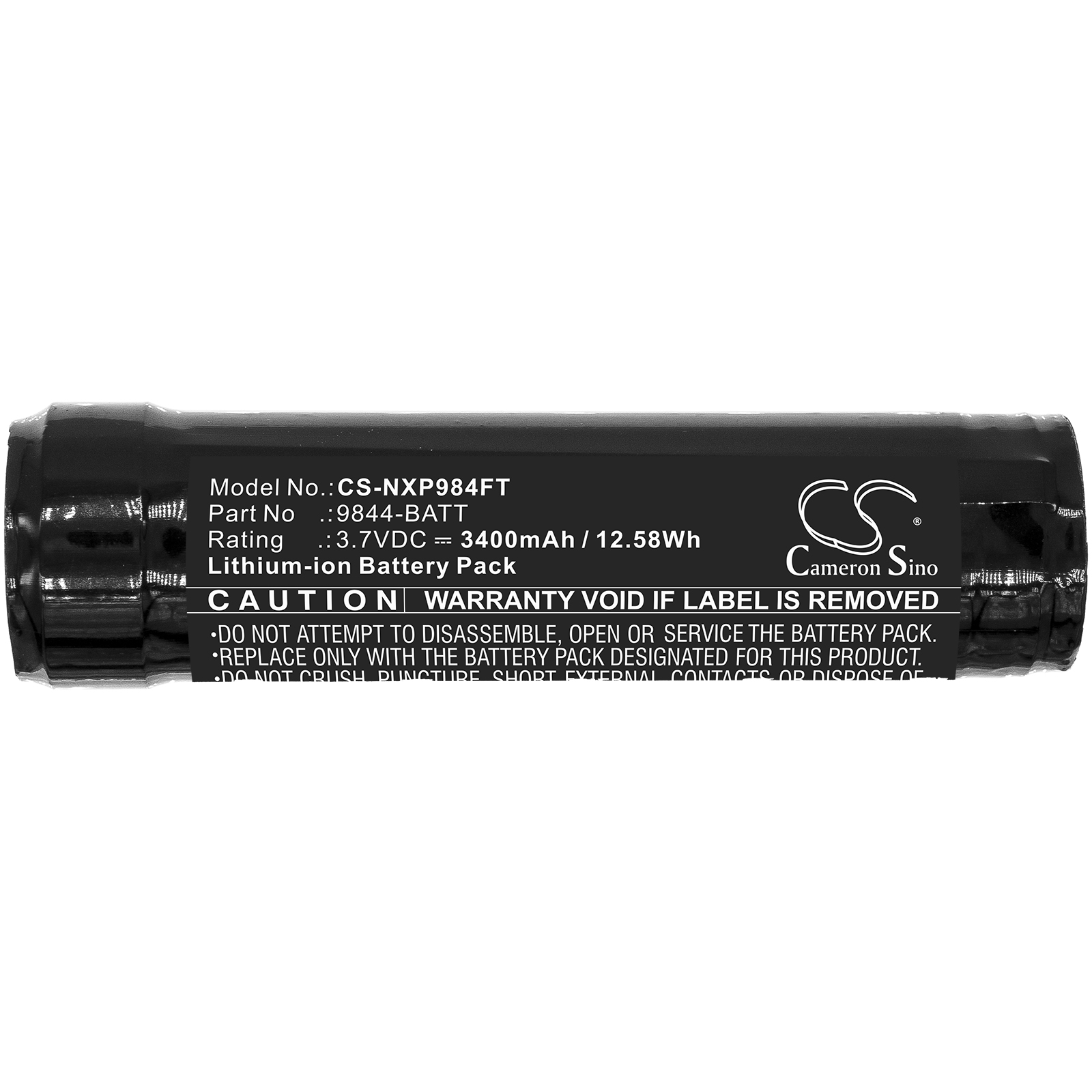 Nightstick NSP-9842XL Replacement Battery 3.7V 3400mAh
