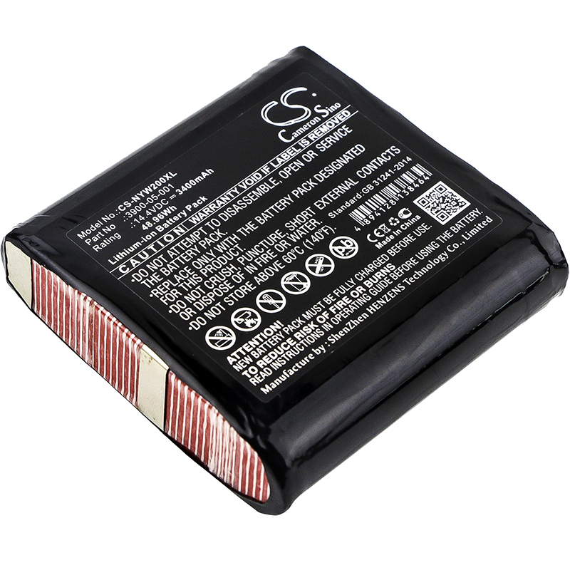 Noyes W2003M 3900-05-001 Replacement Battery 3400mAh
