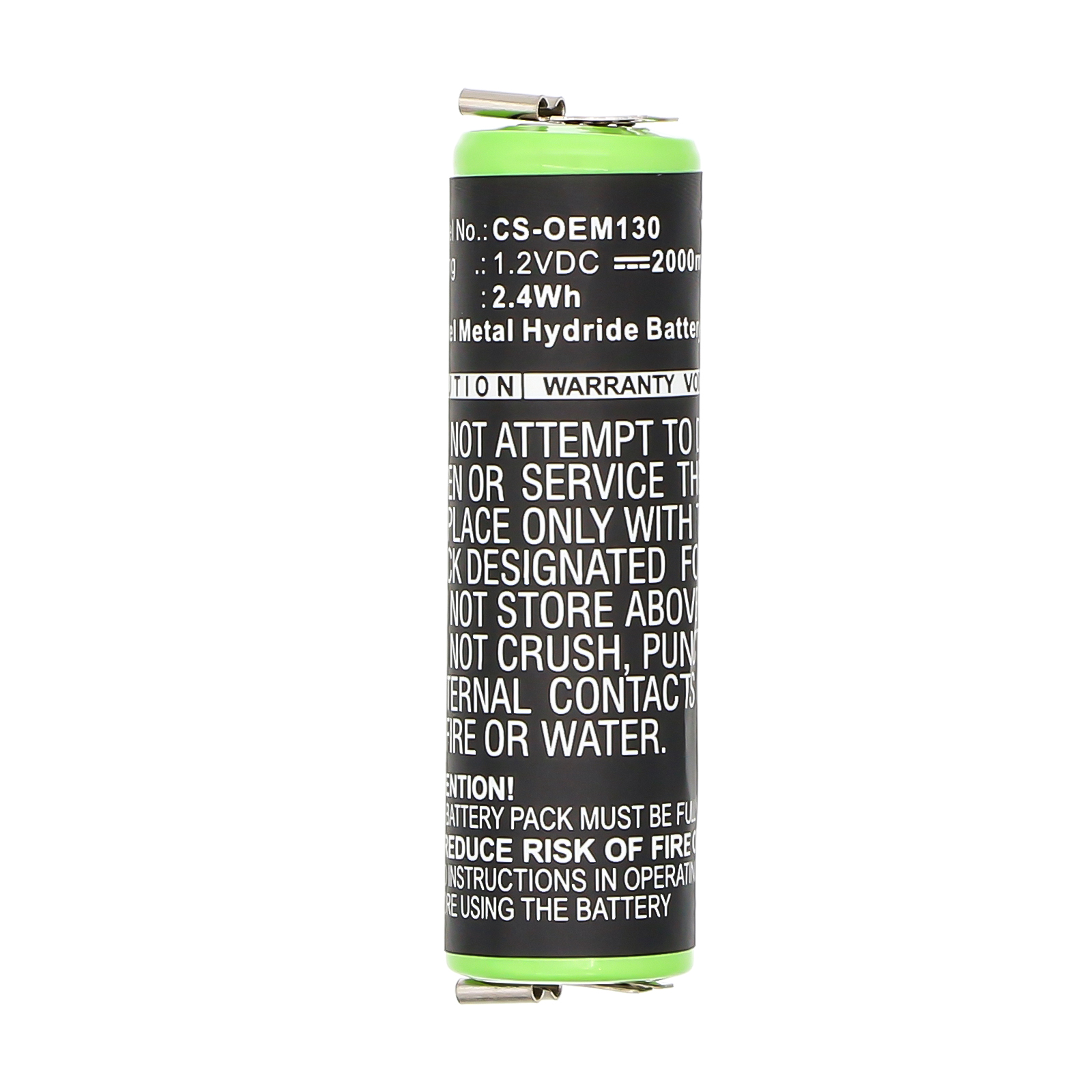 OEM ROUND SHAPED LITHIUM 2000MAH BATTERY Custom Battery Pack OEM-130 Replacement Battery