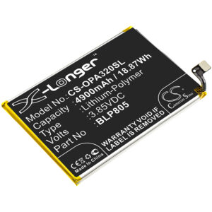 OPPO A32 A53 BLP805 Mobile/SmartPhone Replacement Battery 4900mAh