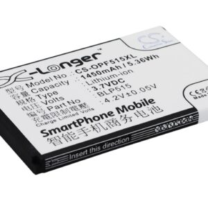 OPPO BLP515 Mobile/SmartPhone Replacement Battery 1450mAh