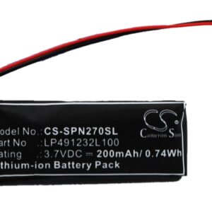 Sony PSP-N270 PSP-N270G LP491232L100 Headset Replacement Battery 200mAh