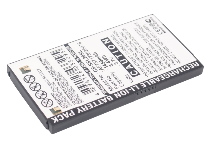 1450 mAh for Sirius AE737173025076