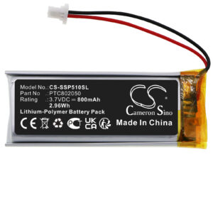 Interphone ACTIVE CONNECT EDGE F2 F2S F3 F3MC F3S Replacement Battery 800mAh