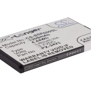 Simvalley SP-40 SP-60 PX-3423 Replacement Battery 1200mAh