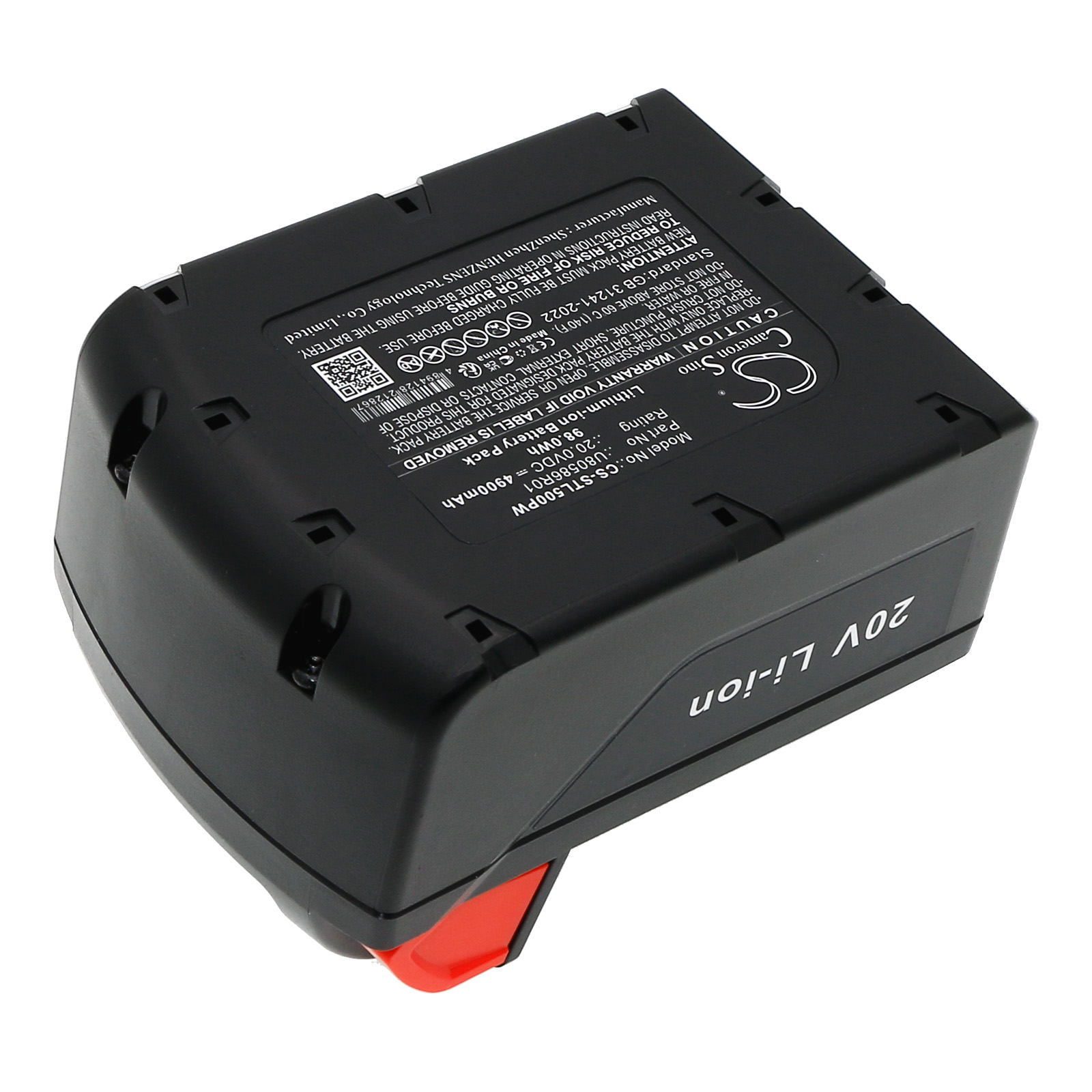 Samuel STL-500 U80586R01 Replacement Battery 20V 4900mAh