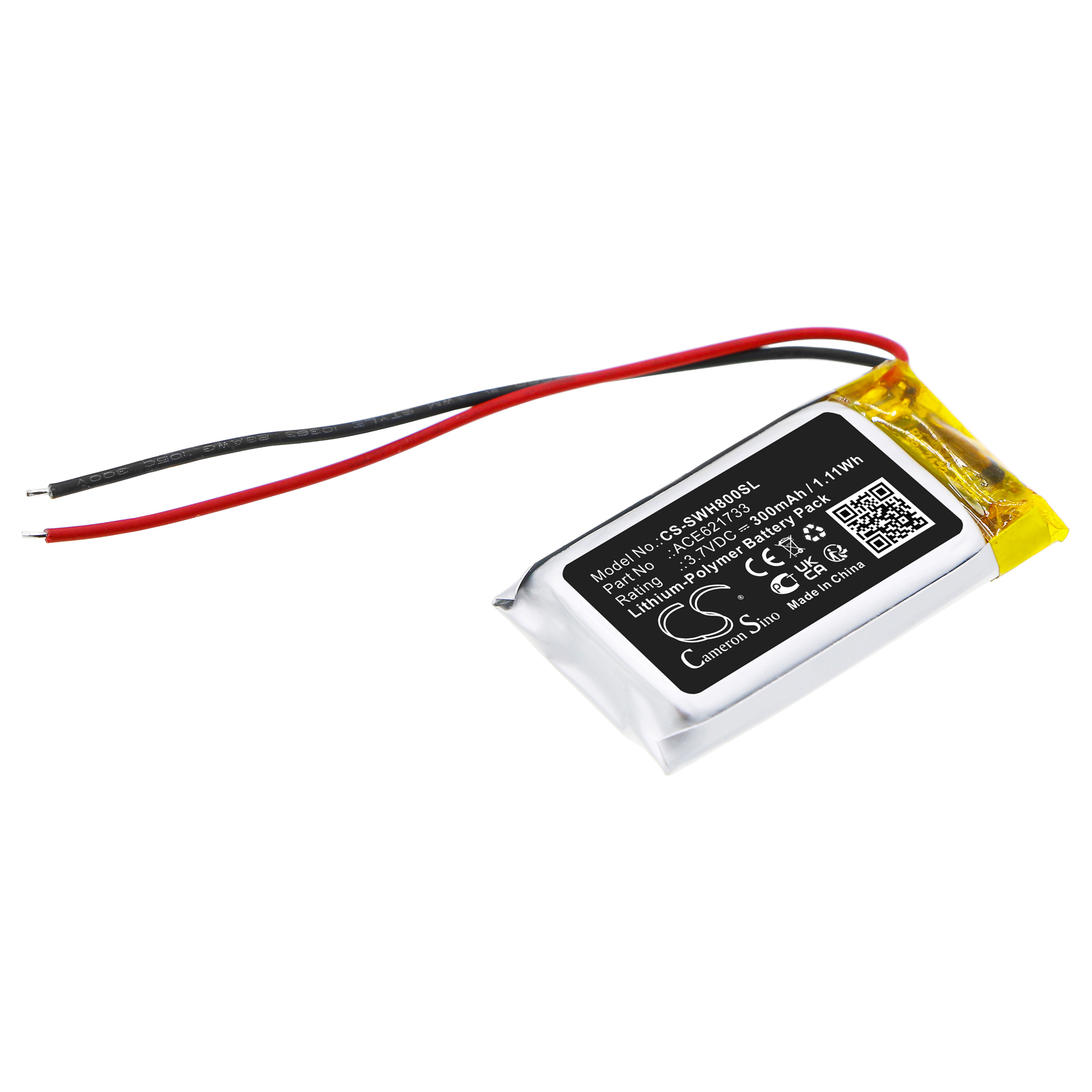Sony LinkBuds Charging Case Headset Replacement Battery 300mAh