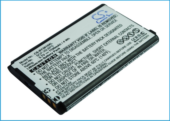 Sanyo Mirro SCP-3810 Replacement Battery 3.7V 1100mAh