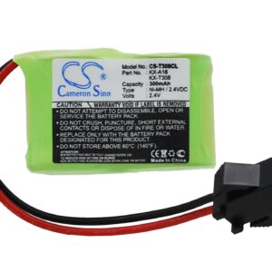 Panasonic KX-A16 KX-T1232 KX-T123210 KX-T123210B Replacement Battery 300mAh