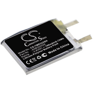 TomTom Runner Spark 8rs00 AHB322028 Watch Replacement Battery 190mAh