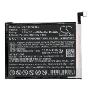 TMAF025G T-Mobile Revvl 6 5G Replacement Battery 4000mAh