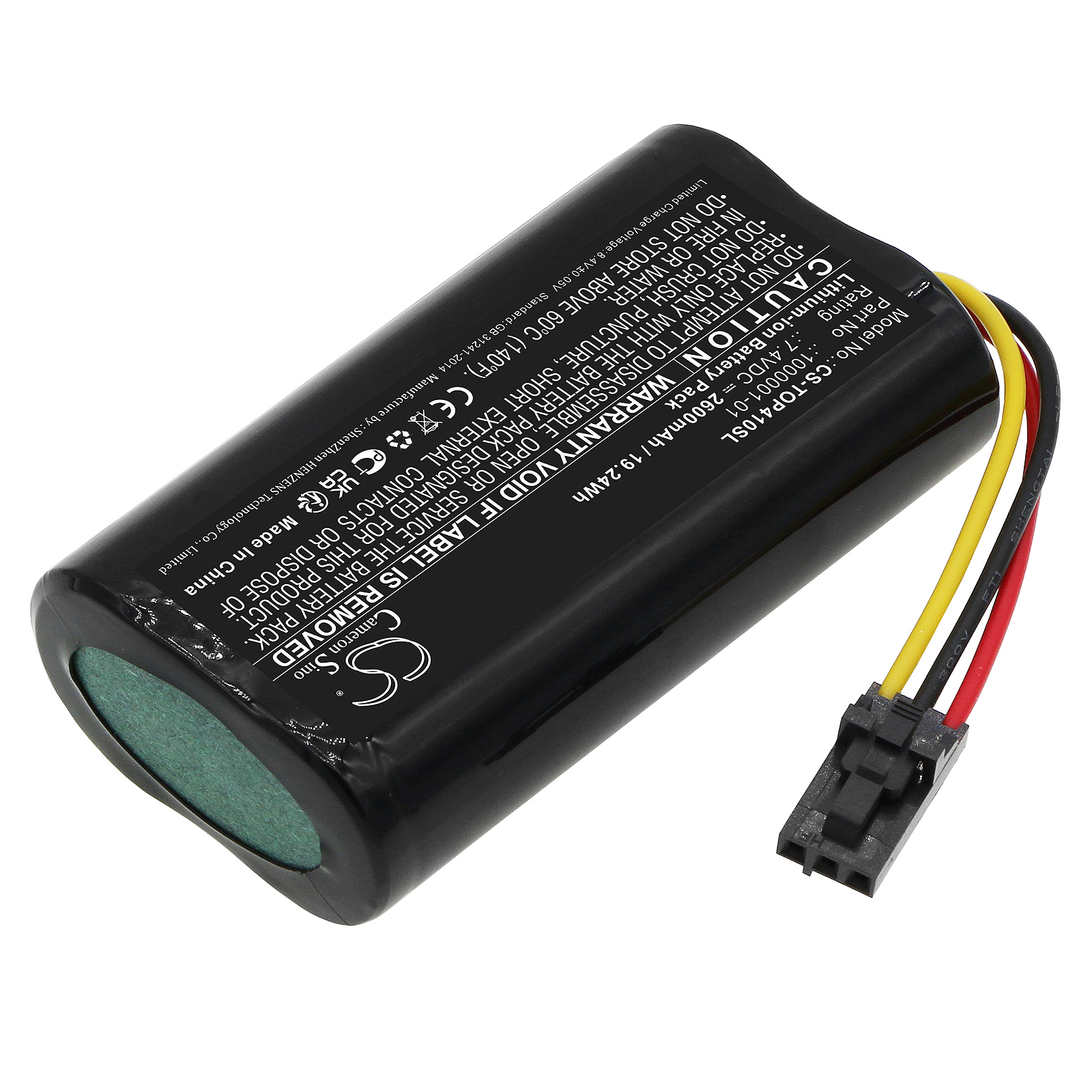 Topcon Hiper GPS SR SR GPS Replacement Battery 2600mAh