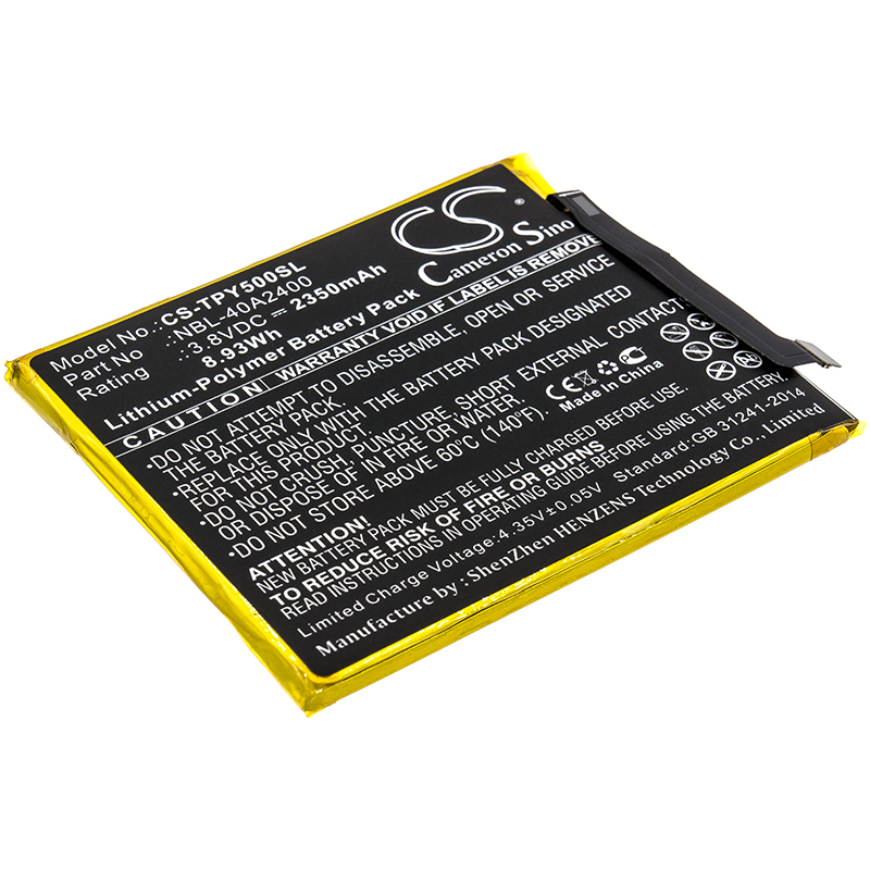 Neffos TP-Link TP804A Replacement Battery 2350mAh