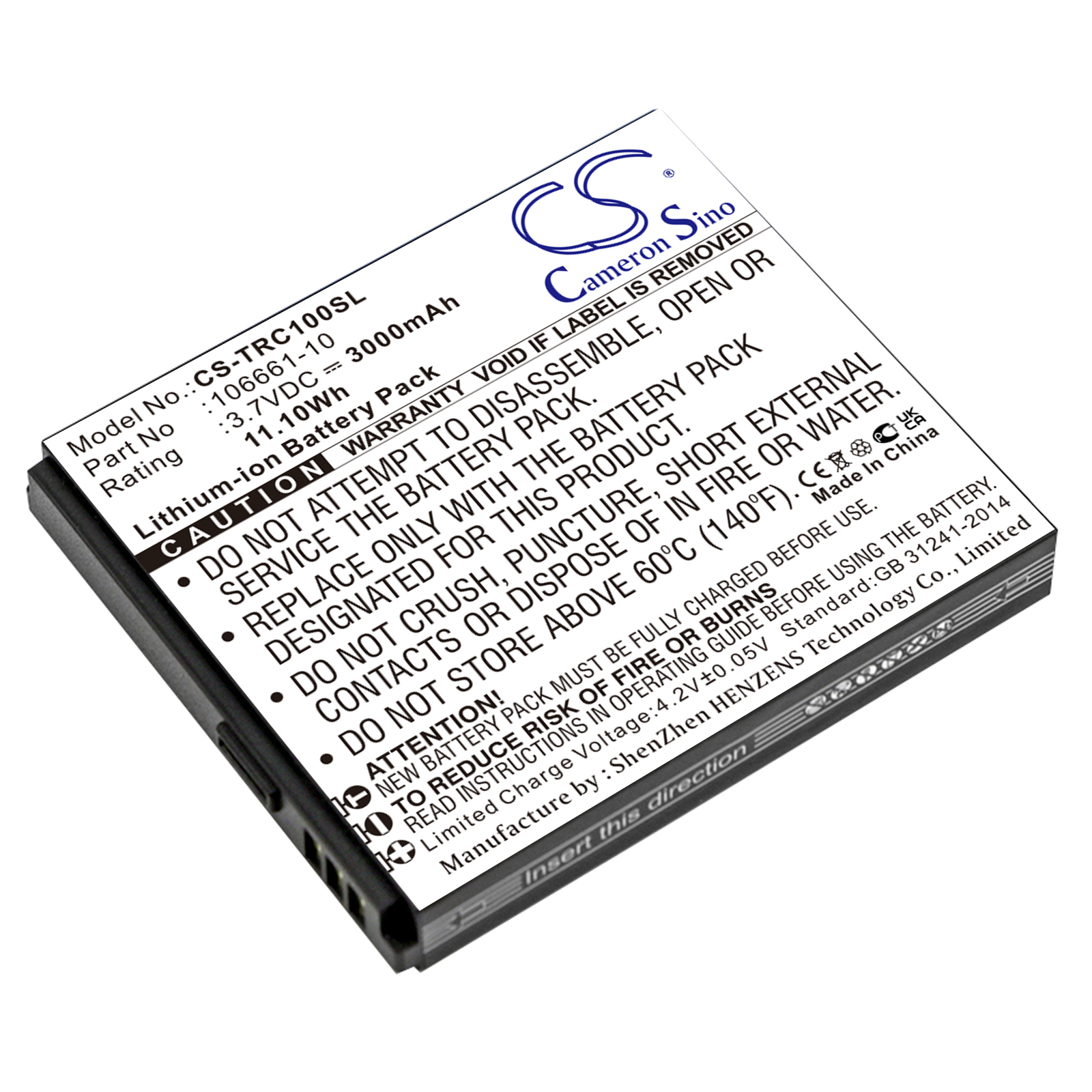 Trimble Mapper 50 mmsp20 TDC100 Replacement Battery 3000mAh
