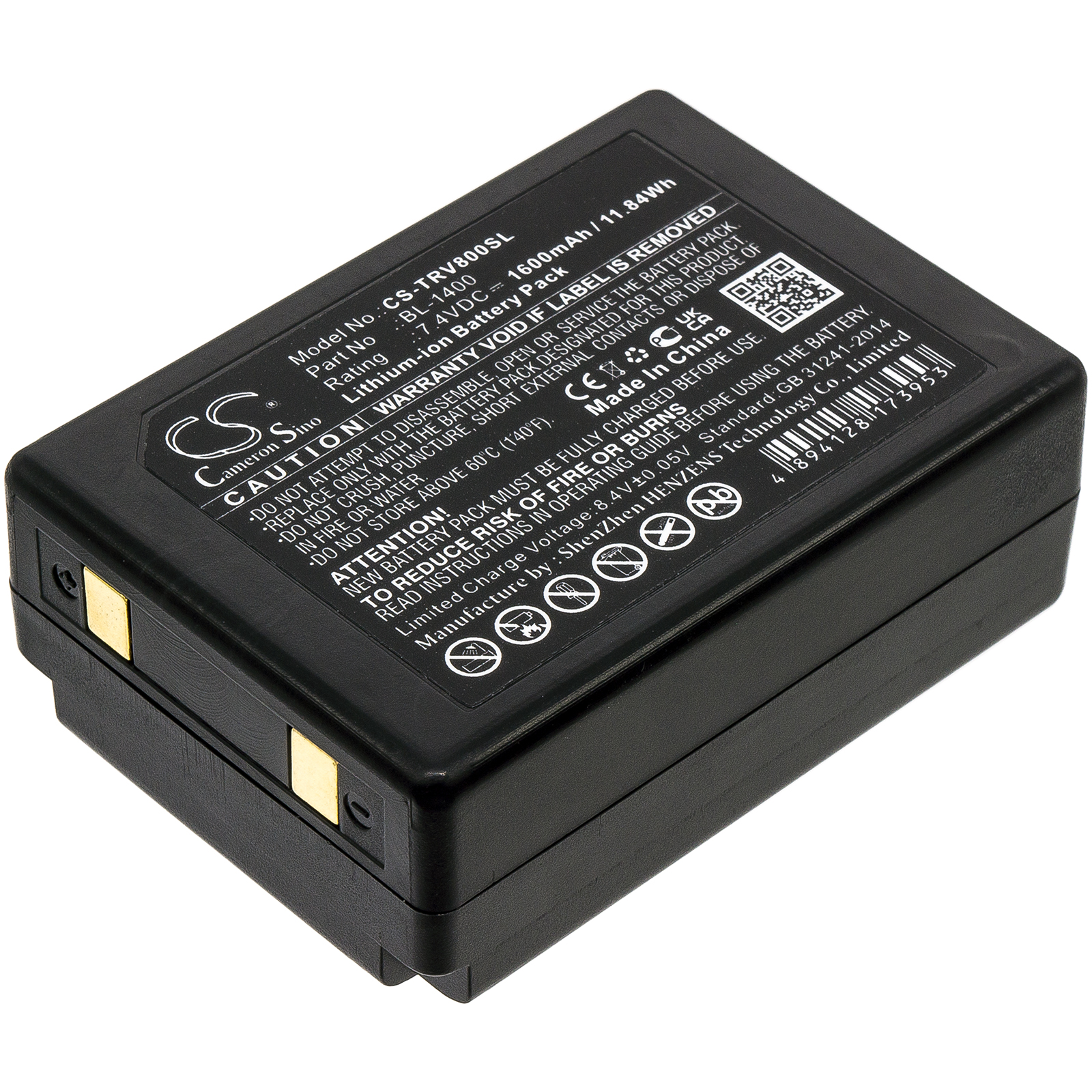 Hi-Target V10RTK V8 V9 BL-1400 Replacement Battery 1600mAh