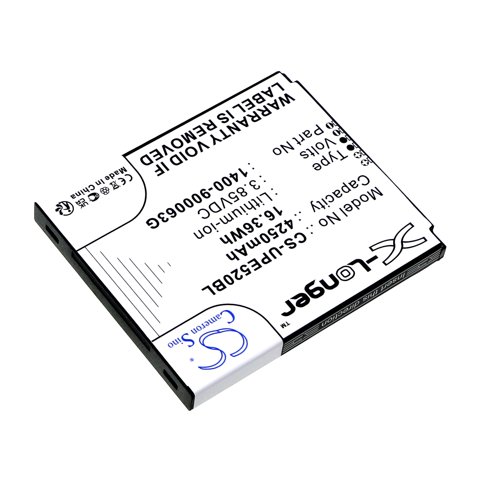 Unitech EA520 1400-900063G Replacement Battery 4250mAh