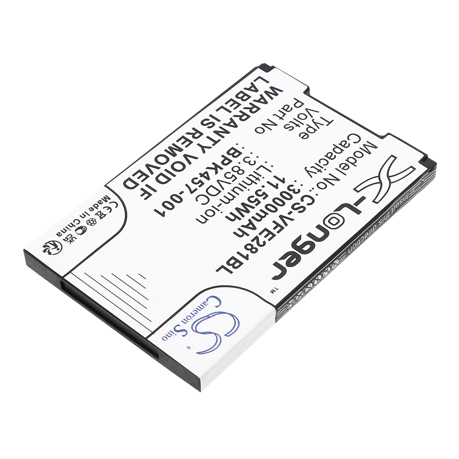 VeriFone e280s BPK457-001 Replacement Battery 3000mAh
