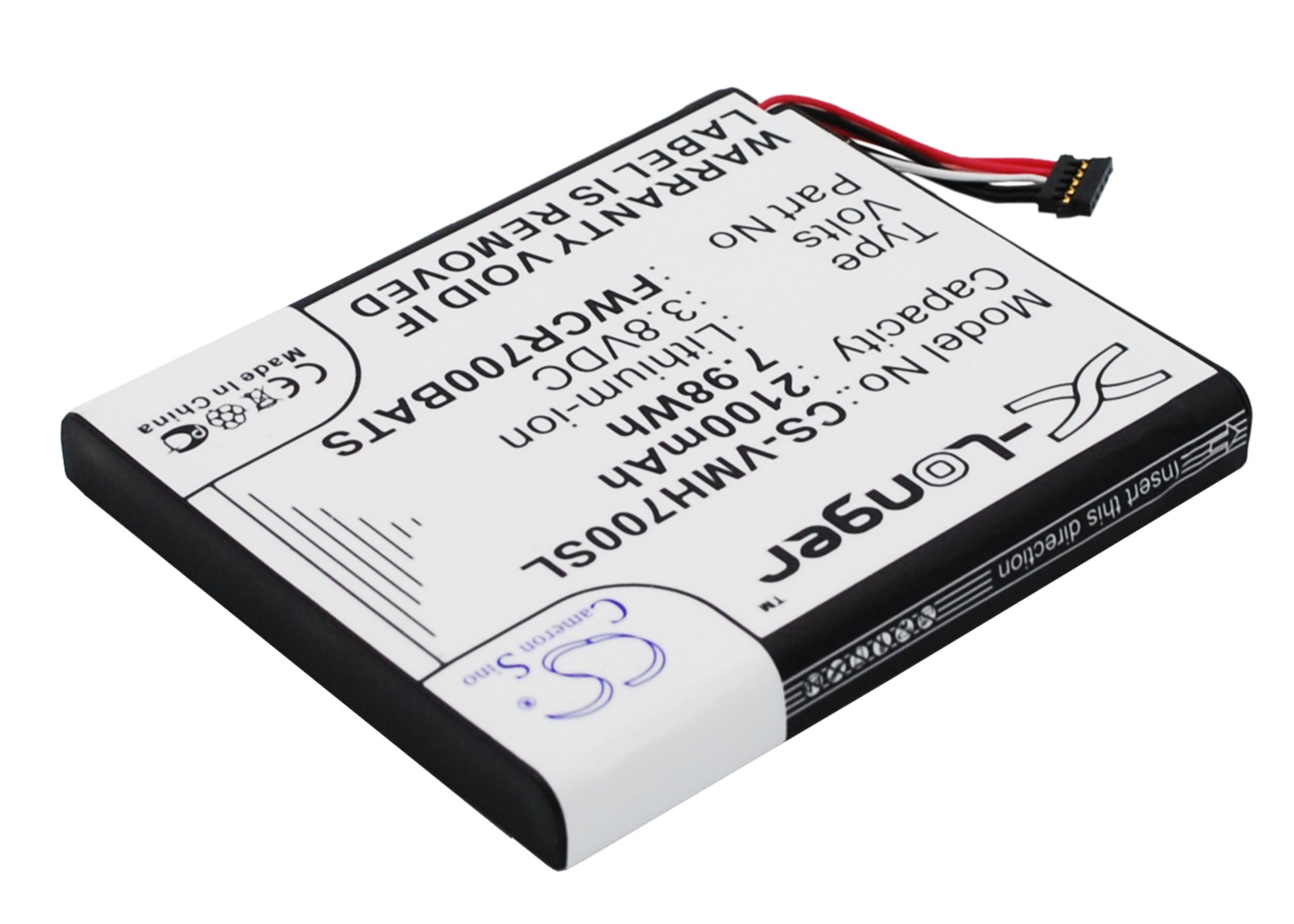 MHS800L Franklin Wireless Replacement Battery 2100mAh
