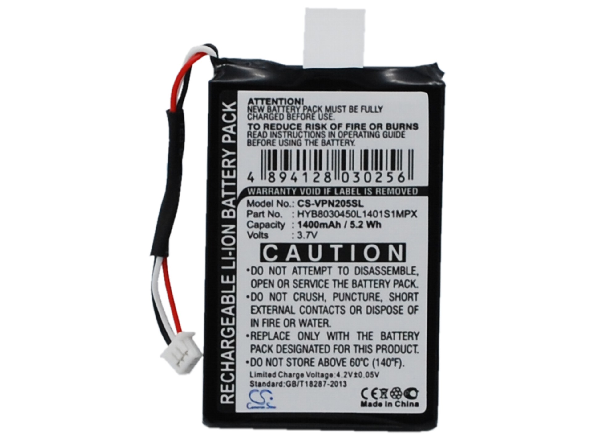 VDO Dayton MA3060 PN1000 PN2050 Replacement Battery 1400mAh