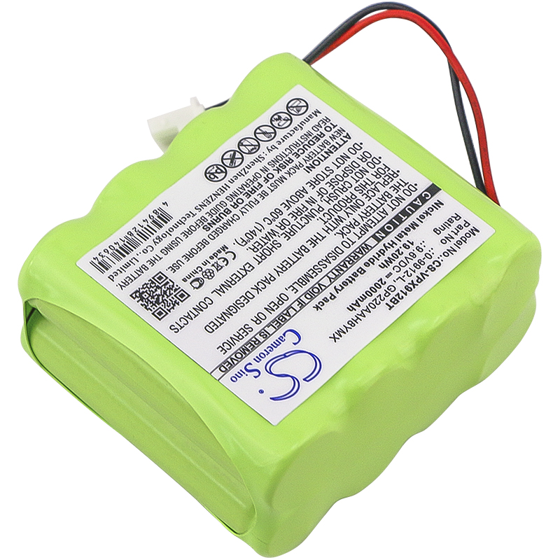 Visonic 0-9912-L Security System Replacement Battery 2000mAh