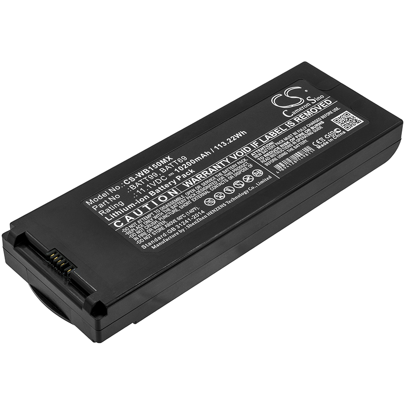 WELCH ALLYN BATT99 Welch-Allyn Replacement Battery 10200mAh