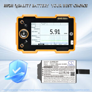 GE DMS Go+ USM GO USM Go+ USM86 USM87 USM88 Replacement Battery 3900mAh