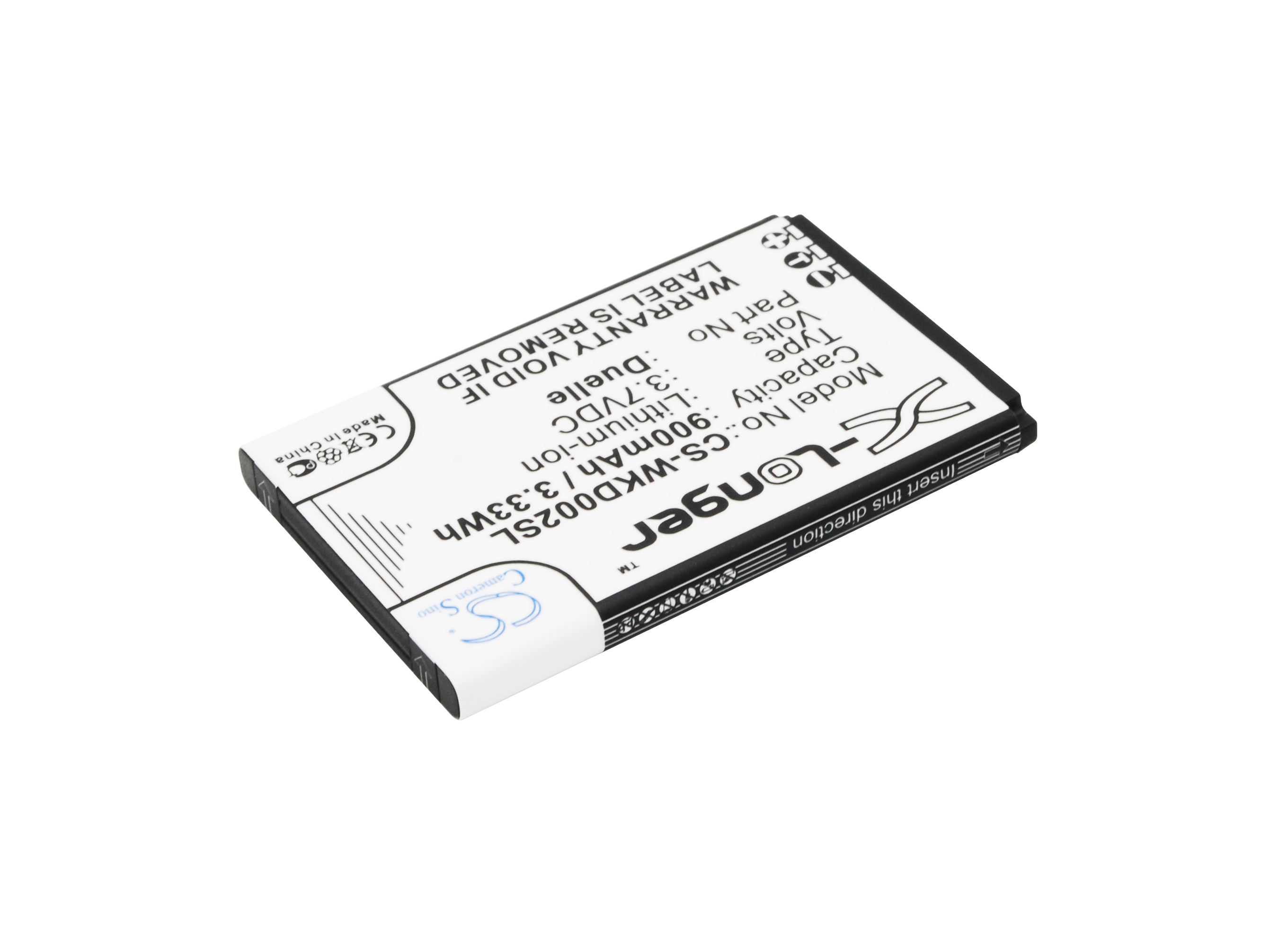 Wiko DuElle Mobile/SmartPhone Replacement Battery 900mAh