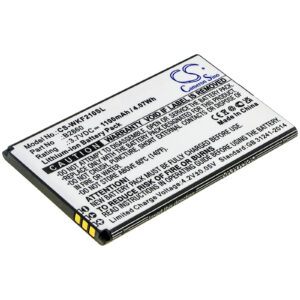 Wiko F200 B2860 Mobile/SmartPhone Replacement Battery 1100mAh