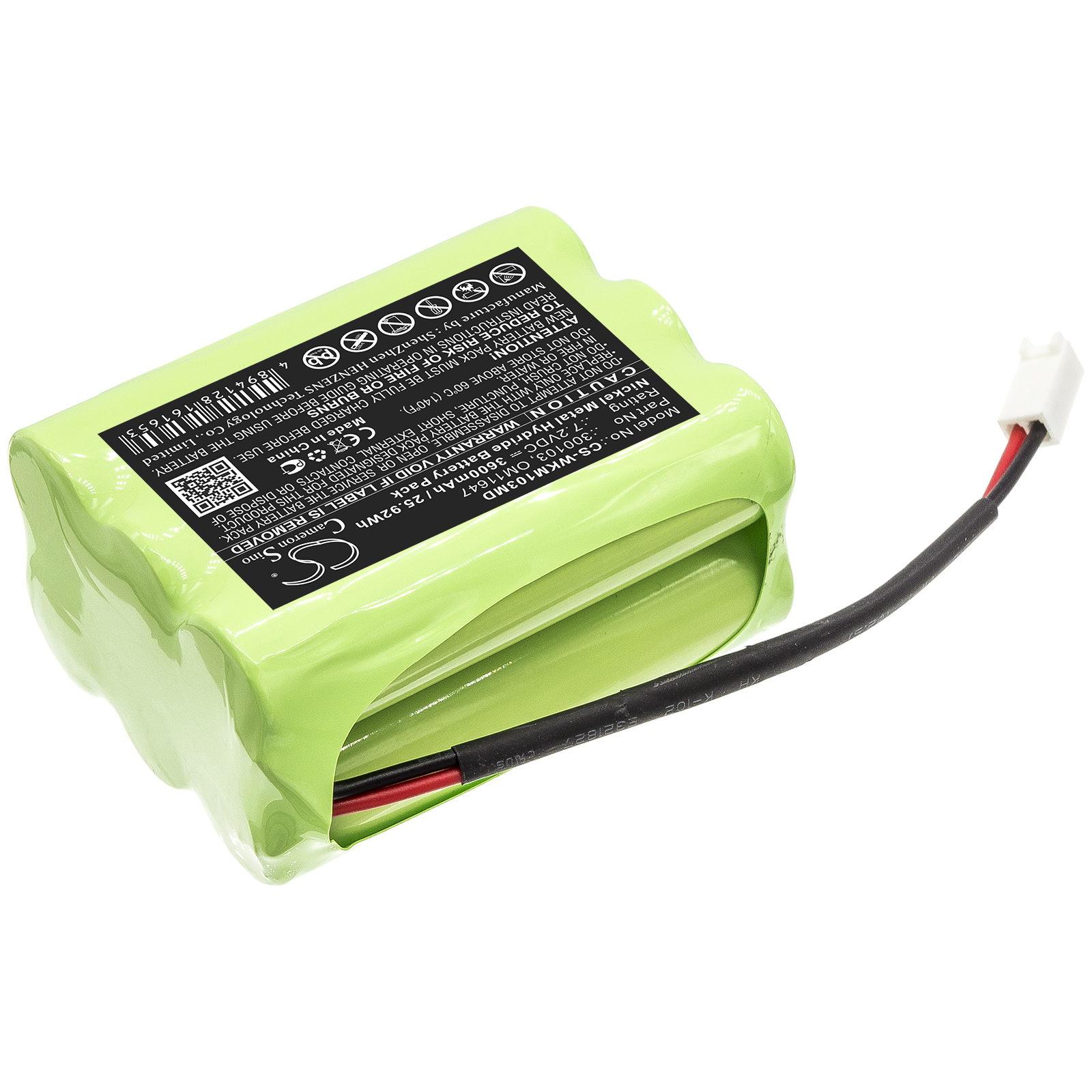 WalkMed Infusion Pump Medical Replacement Battery 3600mAh