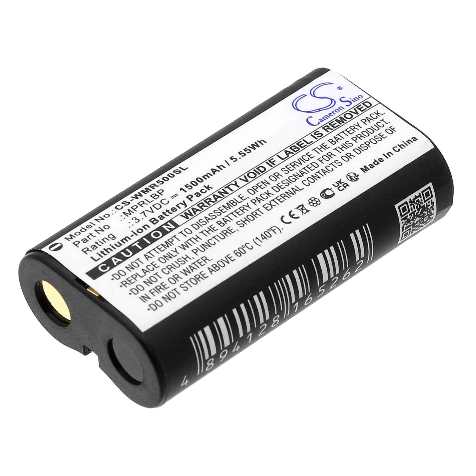 Wisycom MPRLBP Headset Replacement Battery 3.7V 1500mAh
