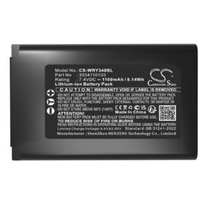 Worldline Yoximo 3034110103 Credit Card Reader Replacement Battery 1100mAh