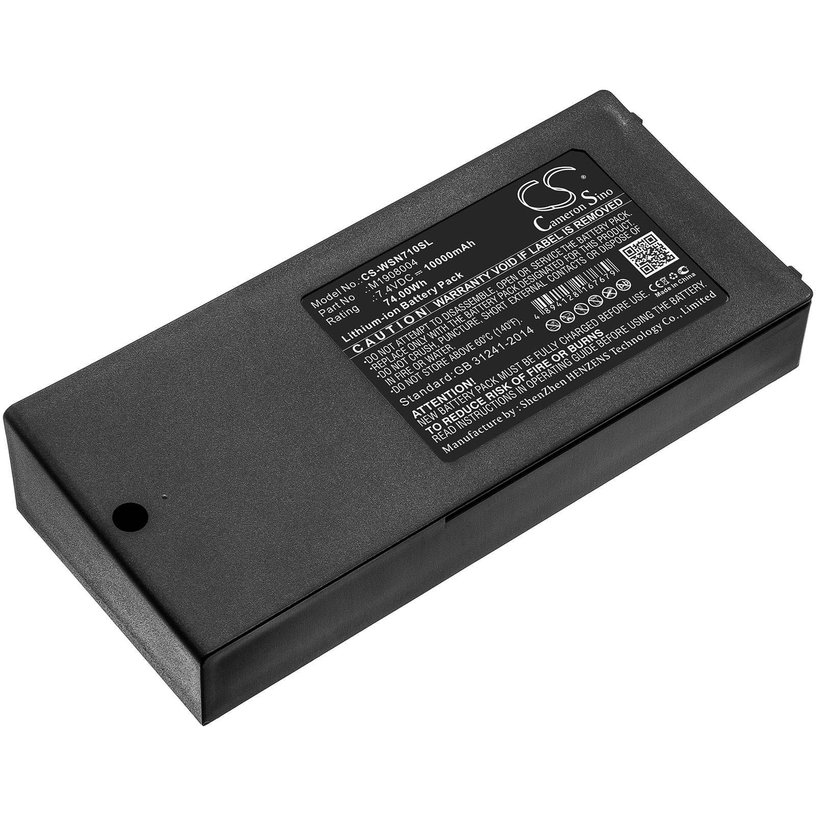 Owon MSO7062TD MSO7102TD Replacement Battery 10000mAh