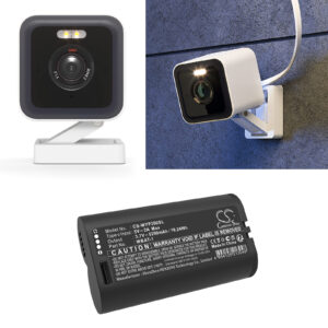 Wyze Cam Pro Pro 2k WBAT-1 Security System Replacement Battery 5200mAh