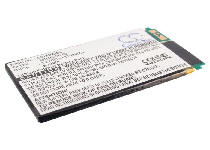 Audiovox PPC5050 Dopod 686 Replacement Battery 1700mAh