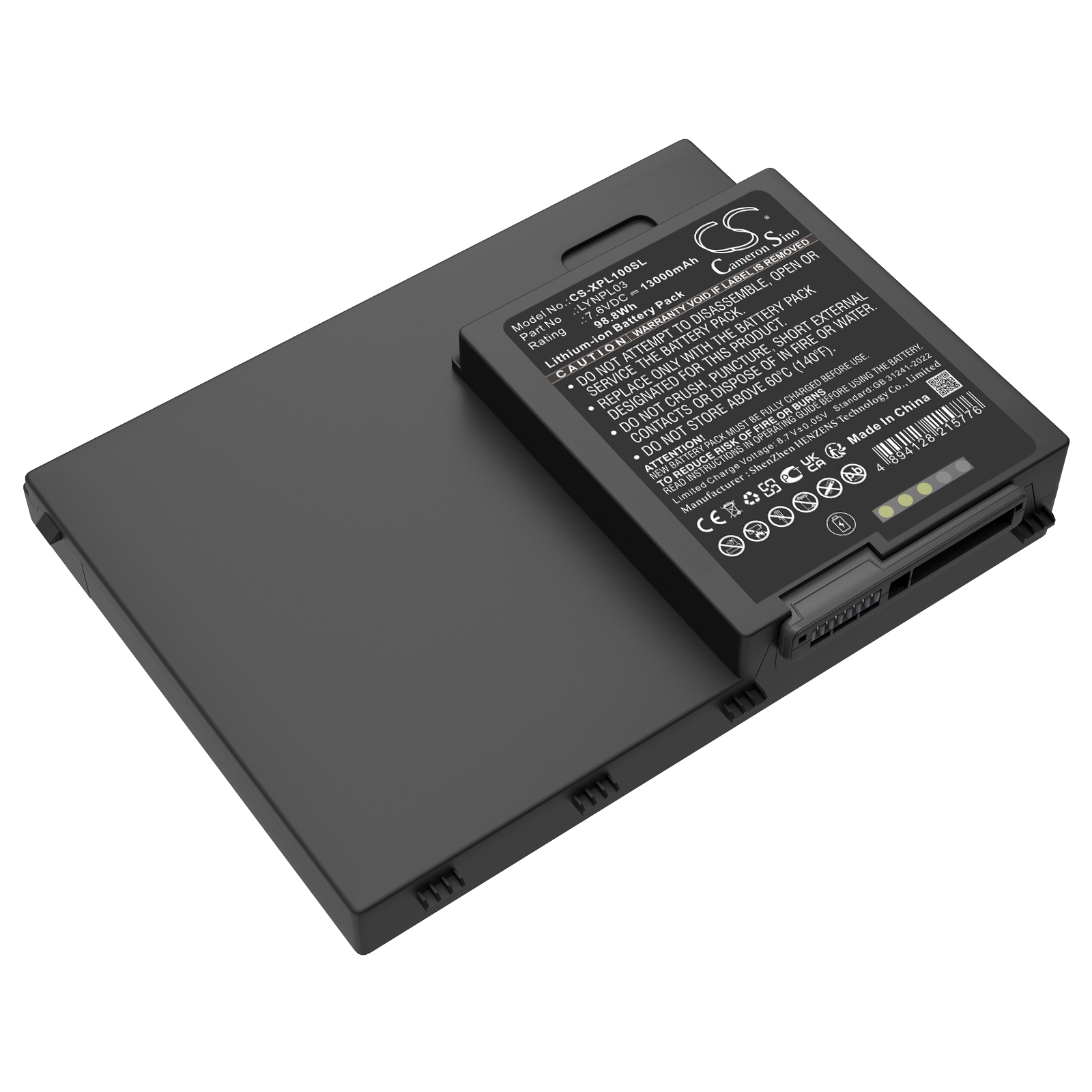 L10 EXTENDED LIFE BATTERY Xplore RSL10 XLBE1 Replacement Battery