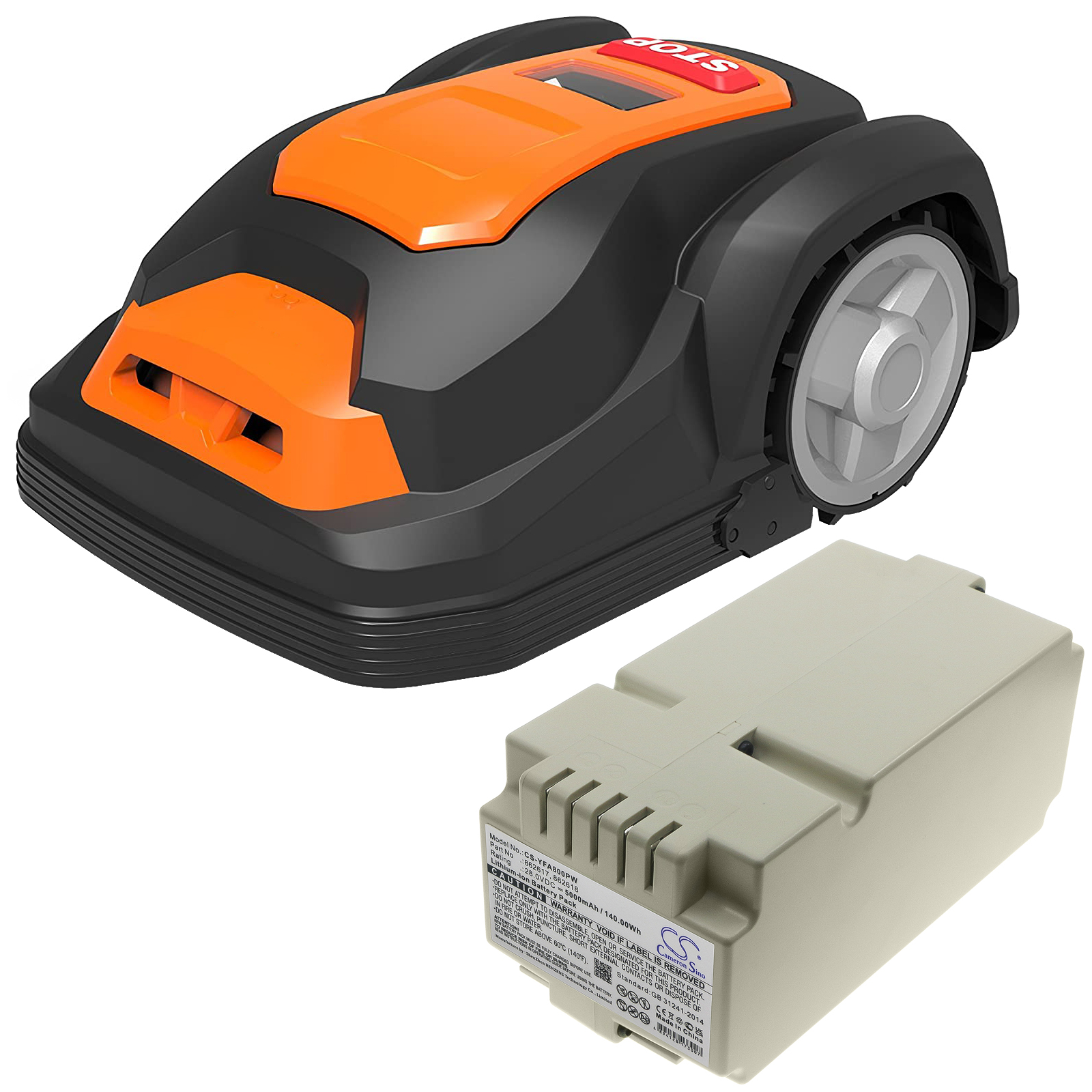 Biltema RM1000 Ferrex R800 EASY Replacement Battery 5000mAh