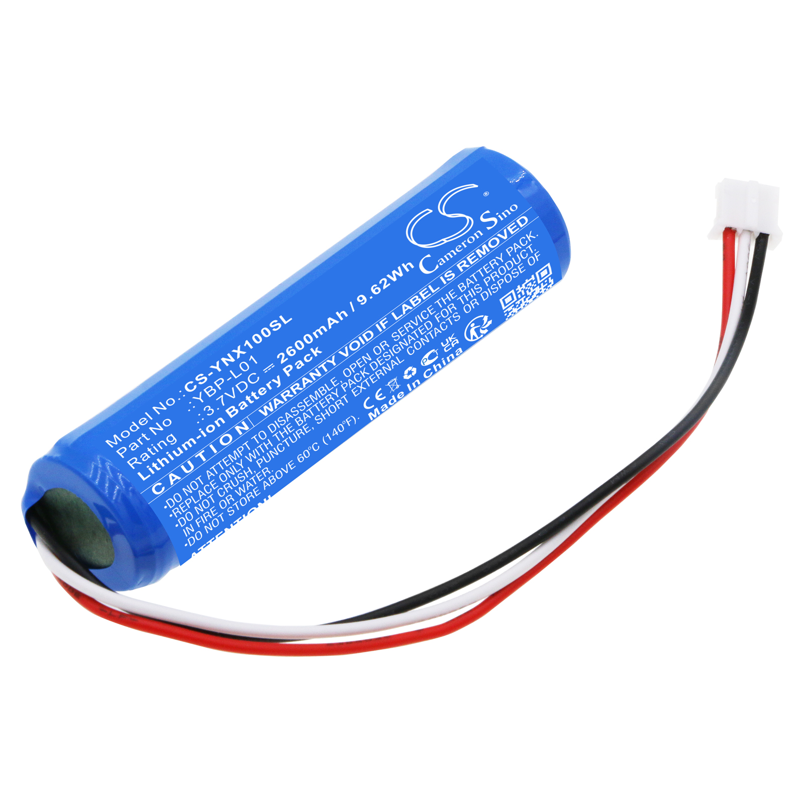 Yamaha NX-P100 YBP-L01 Replacement Battery 2600mAh