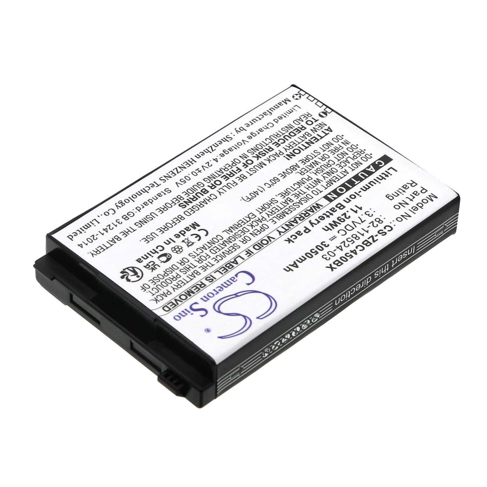 Zebra MC45 82-118524-03 Replacement Battery 3050mAh