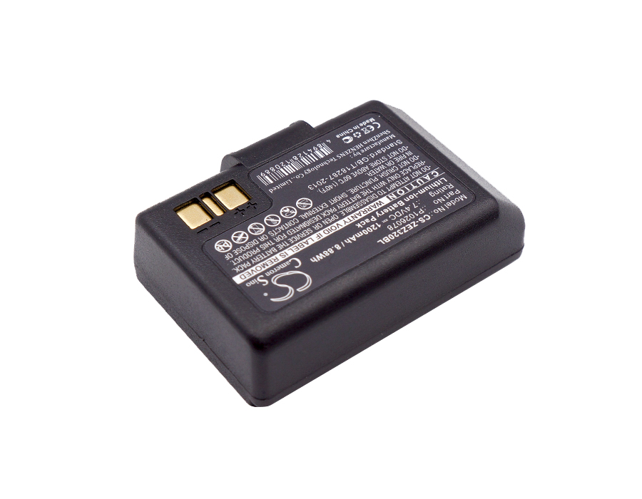 Zebra EZ320 P1026078 Barcode Scanner Replacement Battery 1200mAh