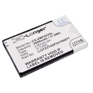 AT&T Velocity 4G LTE ZTE MF923 ZTE VELOCITY Replacement Battery 3000mAh