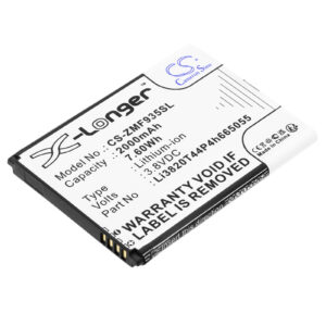 ZTE MF935 Li3820T44P4h665055 Replacement Battery 2000mAh