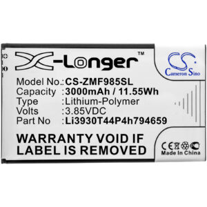 AT&T Velocity 2 ZTE MF288 Replacement Battery 3000mAh
